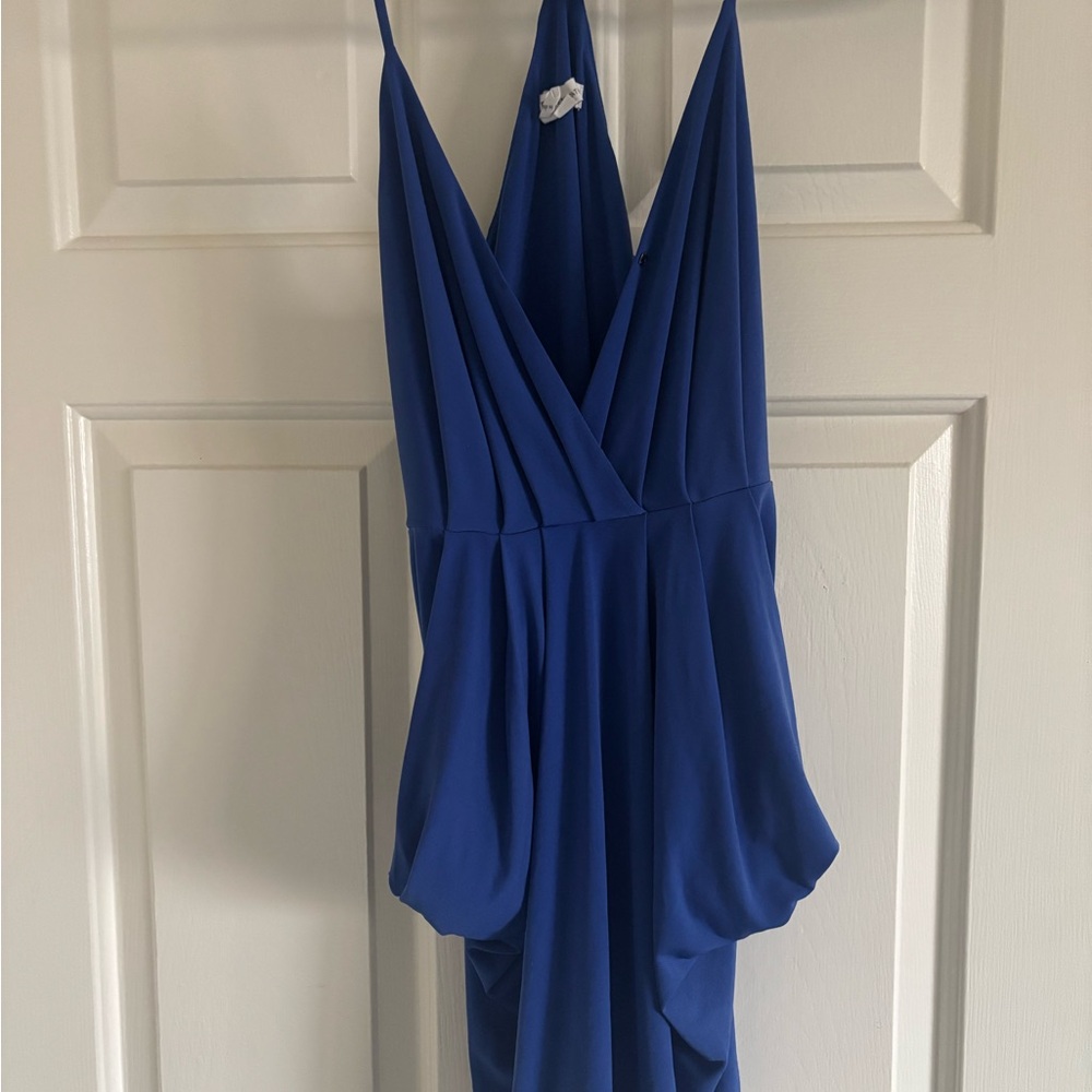 BCBGMaxAzria Blue Mini Dress
